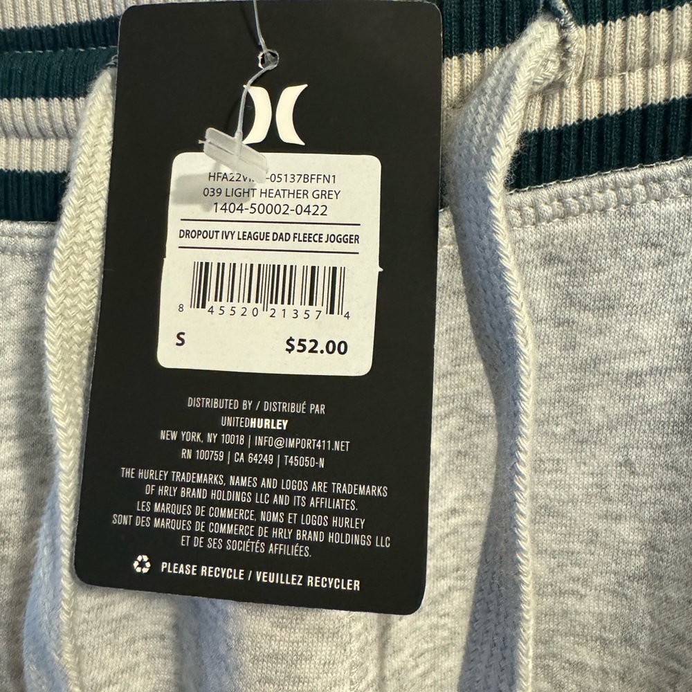Hurley Sweatpants - Picture 2 of 4